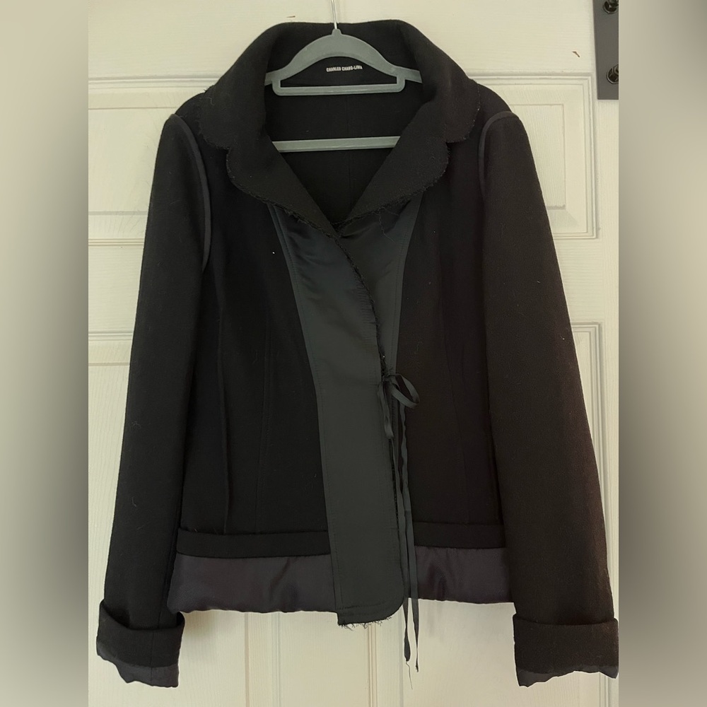 Black jacket by Charles Chang-Lima